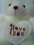 Large Stuffed Plush 1pc I Love You Holding LOVE Heart Soft Teddy Bear