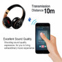 Over-Ear Wireless Bluetooth Headphone with Mic & Supports TF Card for PC