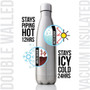 Double-Wall Insulated Vacuum Flask Stainless Steel Water Bottle