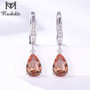 Trendy Zultanite Gemstone 925 Sterling Silver Clip Earrings for Women