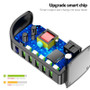 HOT SELLING 5 Port EU UK Plug LED Display USB Charging Dock Station for Mobile Phone/ Desktop