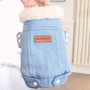 STYLISH and LUXURY Winter Denim Coat for Pet Dogs
