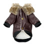 STYLISH Waterproof Leather Coat for Small Dogs