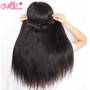 FASHIONABLE Peruvian Straight Hair With Lace Closure 4 Pc Bundles