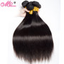 FASHIONABLE Peruvian Straight Hair With Lace Closure 4 Pc Bundles