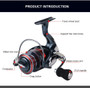 ADVANCED 13+1BB Spinning Fishing Reel Metal XS1000-7000 Series Spinning Reel Fishing Tackle