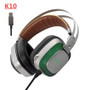 HOT Selling Virtual 7.1 Surround Sound Stereo Bass USB Gaming Headphones with LED Microphone for Computer Gamer