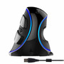 Futuristic Ergonomic Vertical Gaming Wired Mouse with 6 Buttons 4000 DPI Optical RGB Wireless Right Hand Mice For PC Laptop