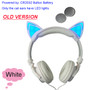 Cat Ear Design LED Glowing Headphones