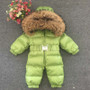 Baby Rompers Duck Down Snowsuit Jumpsuit Outerwear