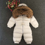 Baby Rompers Duck Down Snowsuit Jumpsuit Outerwear