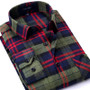 Flannel Design Long Sleeve Casual Shirts for Men