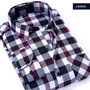 Flannel Design Long Sleeve Casual Shirts for Men