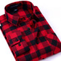 Flannel Design Long Sleeve Casual Shirts for Men