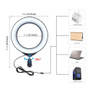 Video Light Dimmable LED Selfie Ring Light USB Photography Light