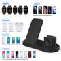 15W 3 In 1 Wireless Charger Stand for iPhone AirPods Pro Apple Watch