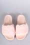 Soft Faux Fur Slide Sandal