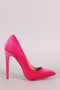 Liliana Velvet Pointy Toe Stiletto Pump