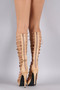 Privileged Grommets Lace-Up Gladiator Heel
