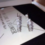 Crystal Hoop Earrings