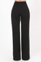 Oversized Button Front Detail Pants