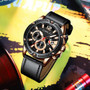 Top Brand Men Watches Casual Leather Watches for Mens Luxury sport