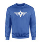 Fighting Falcon F16 Silhouette Designed Sweatshirts