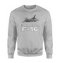 The Fighting Falcon F16 Designed Sweatshirts