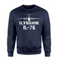 ILyushin IL-76 & Plane Designed Sweatshirts