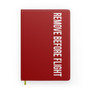 Remove Before Flight 2 Designed Notebooks