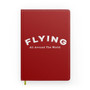 Flying All Around The World Designed Notebooks