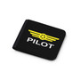 Customizable Name & Pilot Badge Designed Wallets