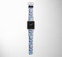 Seamless Funny Dogs Designed Leather Apple Watch Straps