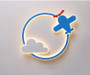 Airplane & Cloud Designed Wall Lamp