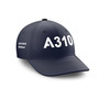 Customizable Name & A310 Flat Text Embroidered Hats