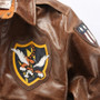 Flying Tigers Patch Designed Genuine Leather Pilot Jackets