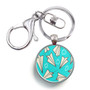 Super Cool Paper Airplanes Designed Circle Key Chains