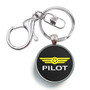 Pilot & Badge Designed Circle Key Chains