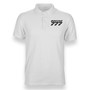 Boeing 777 & Text Designed Polo T-Shirts