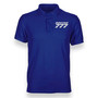 Boeing 777 & Text Designed Polo T-Shirts