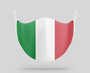 Italy Flag Designed Face Masks