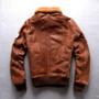 New Style Genuine Leather Bomber Pilot Designed Jacket