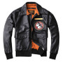 Super Fighter Jet Designed Genuine Leather Jackets