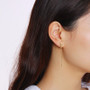 Airplane and Bullet Long Chain Designed Earrings