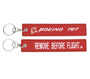 Boeing 787 & Remove Before Flight Designed Key Chain