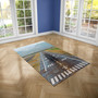 Amazing Mountain View & Runway Designed Carpet & Floor Mats