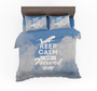 Keep Calm and Travel On Designed Bedding Sets