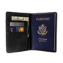 Plane Passing By Printed Passport & Travel Cases