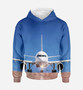 Face to Face with Airbus A320 Printed 3D Hoodies