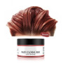 Temporary hair color wax